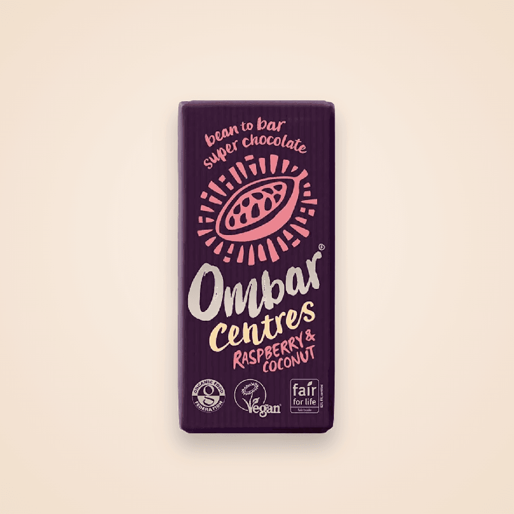Ombar Centres Raspberry Coconut